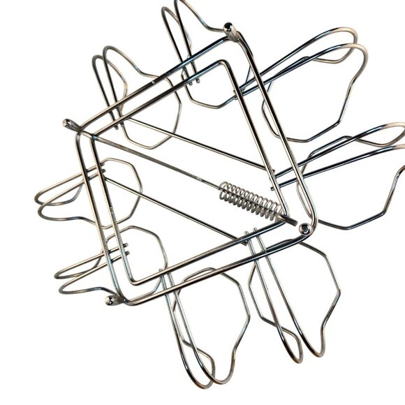 1960s Libbey Starlyte Mid Century Modern Frosted Silver Leaf Tumbler Glasses Wit - Picture 14 of 16